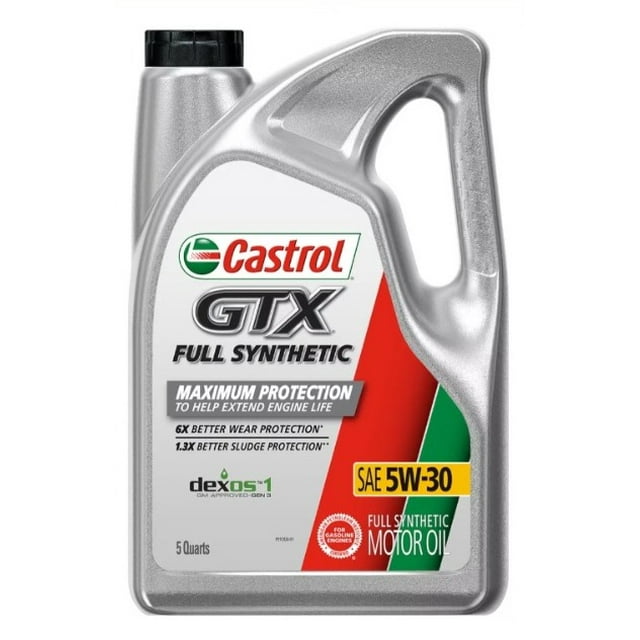 Aceite Castrol Full Synthetic 5W30 GTX 4.73 L