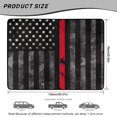 thumbnail image 7 of Bulopur American Flag Car Trunk Mat 29" x 39", Vintage USA Flag Cargo Liner, Waterproof Non-Slip Rear Cargo Mat for Patriotic Drivers, 7 of 7
