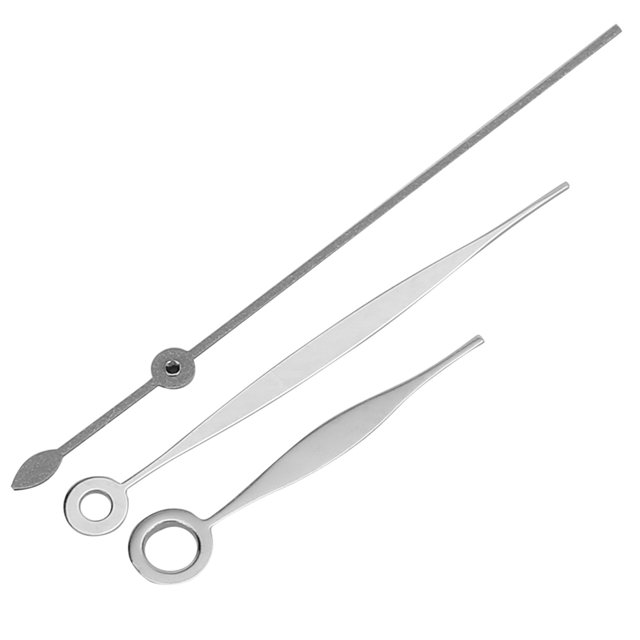 Wristwatch Needle, Easy To Install Replacement Parts Watch Hands High Hardness Wear Resistant For ETA2824 Movement Silver,Black