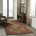 thumbnail image 4 of Momeni Ghazni Area Rug, Navy, 5'3" X 7'6", 4 of 5