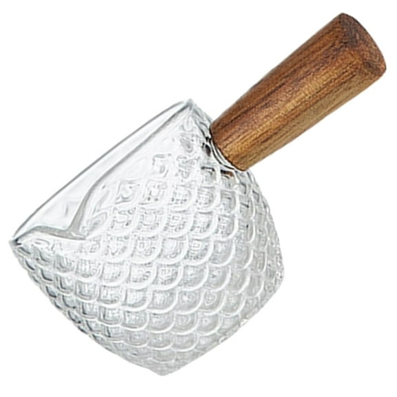 Glass Milk Cup Coffee Shot Glasses Espresso Measuring Transparent