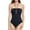 00 # Black, variant on REORIAFEE Women's Plus Size One Piece Bathing Suit One Piece Swimsuit Fashionable Bathing Suit Padded Without Underwire Bikini Deep V One Piece Swimsuit Black XXL