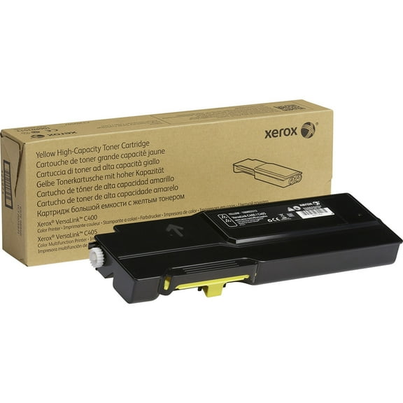 Xerox, XER106R03513, Genuine Yellow High Capacity Toner Cartridge For The VersaLink C400/C405, 1 Each