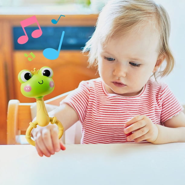 Juguete sonajero para recién nacidos, estimulación auditiva, material ABS, para bebés de 0 a 36 meses, juguete educativo temprano.