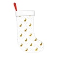 thumbnail image 2 of Salouo Gold Rabbit Print Christmas Stockings,Large Xmas Stocking Set of 1 Holiday and Farmhouse Stocking for Christmas Holiday Party Decoration(17.7*11 Inch), 2 of 7