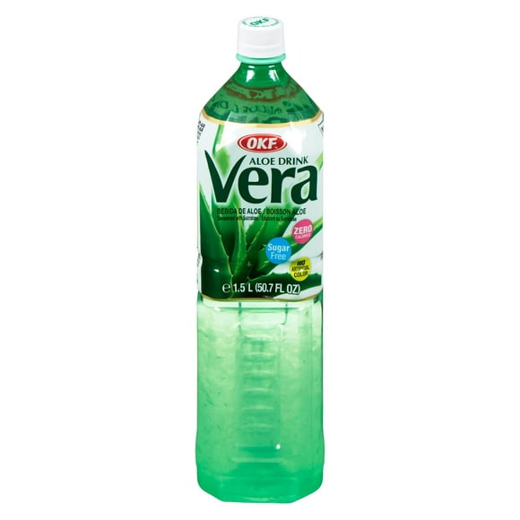 OKF Boisson sans sucre à l'aloe vera 1.5 l