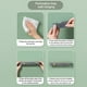 thumbnail image 5 of Yuarrent Estante para zapatillas, soporte para zapatos autoadhesivo de pared, organizador de almacenamiento para el hogar Juegos de accesorios de baño Verde, 5 of 6