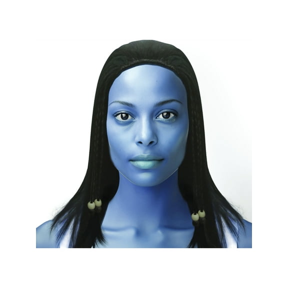 Karnival Costumes Women's Blue Alien Tribe Wig Costume Accessory