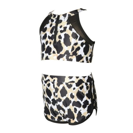 

ketyyh-chn99 And Pajama Pants for Family Parent Child Bikini Mother Daughter Swimsuit Suit Flowers Leaf Print Bodysuit Swimsuit