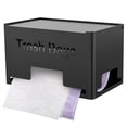 thumbnail image 1 of Dispensador de bolsas de basura STWWO, extra grande, metal negro, 1 of 7