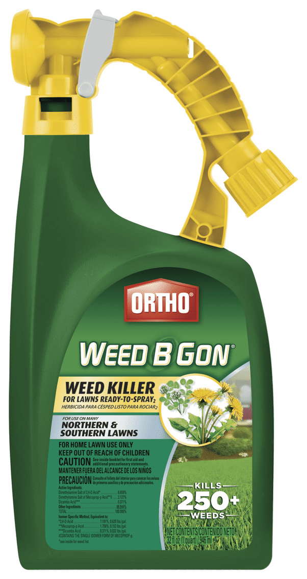 Ortho Weed B Gon Weed Killer For Lawns Ready-To-Spray2 32 Oz. - Walmart ...