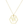 thumbnail image 2 of Xihbxyly Collar con Colgante de Cadena con 26 Letras y Nombre En Inglés para Mujer, 2 of 2