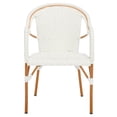 thumbnail image 3 of SAFAVIEH California Outdoor Patio Armchair, White, Set of 2, 3 of 12