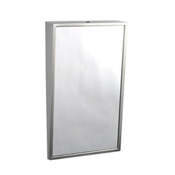 Bobrick B293 2436 B293 24" X 36" Framed Tilted Bathroom Mirror