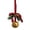 Red1, variant on Christmas Jingle Bell Ornaments with Elk & Pinecone - Gold Metal Farmhouse Christmas Tree Hanging Decorations with Red Bow for Xmas Home Decor