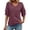 Light Purple, variant on Sleeveless Women's V-Neck Loose Fit T-Shirt with Double Layer Flounce Detail and Short Sleeves XL Light Purple