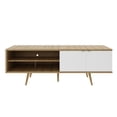 thumbnail image 3 of Mueble para TV hasta 80"  Diseño Retro PDC-16 Almendra-Blanco, 3 of 6