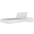 thumbnail image 1 of Nexera Ensemble de Chambre à Coucher de Rangement Réversible 3 Pcs, Blanc, Double, 1 of 8