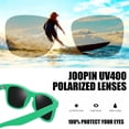 thumbnail image 3 of Gafas de sol Joopin Square Polarized UV400 para mujeres y hombres, color verde, 3 of 6