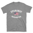 thumbnail image 1 of Spanaway Washington Patriot Men's Cotton T-Shirt, 1 of 1
