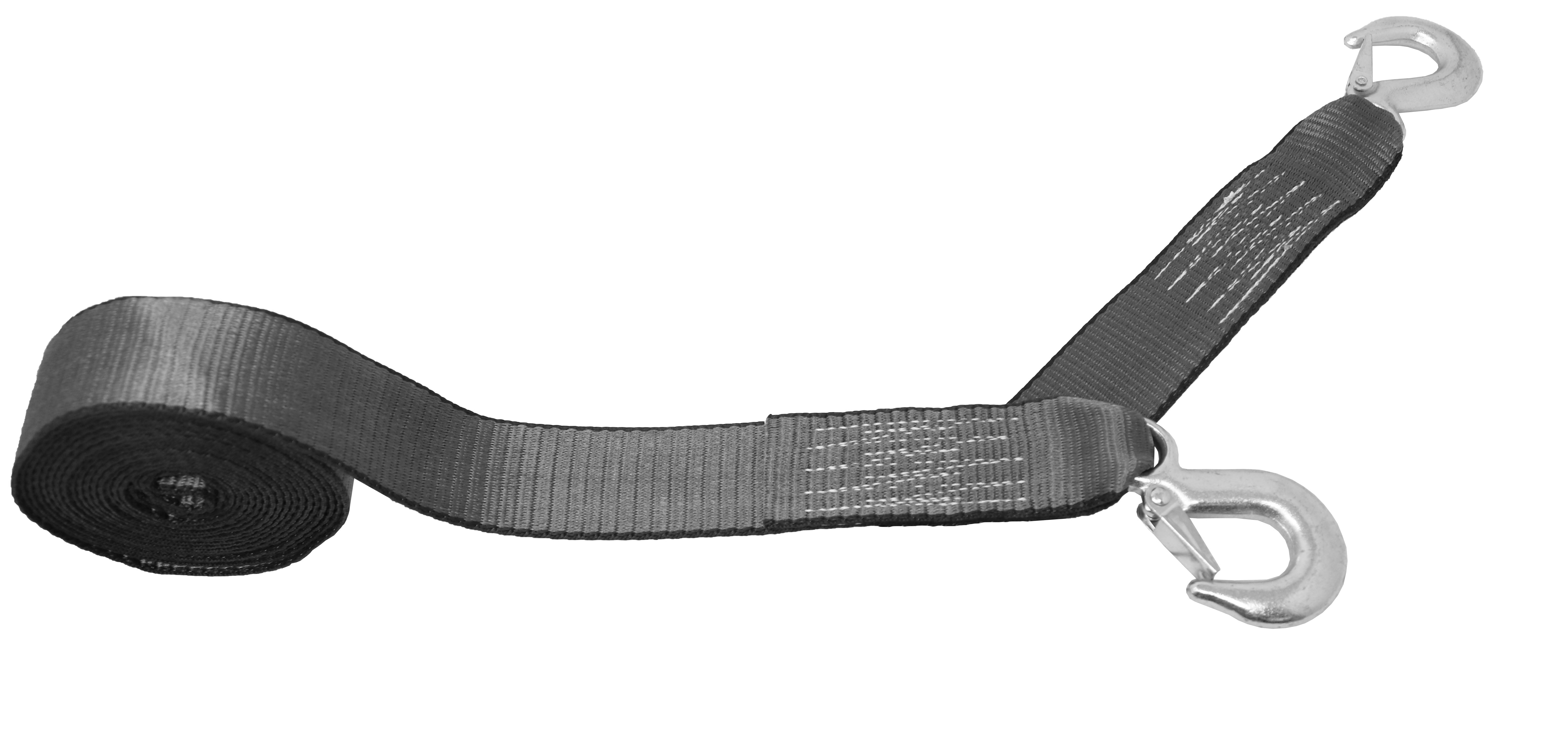 CustomTieDowns 2 Inch x 16 Foot Replacement Winch Strap, Tow Strap, 2