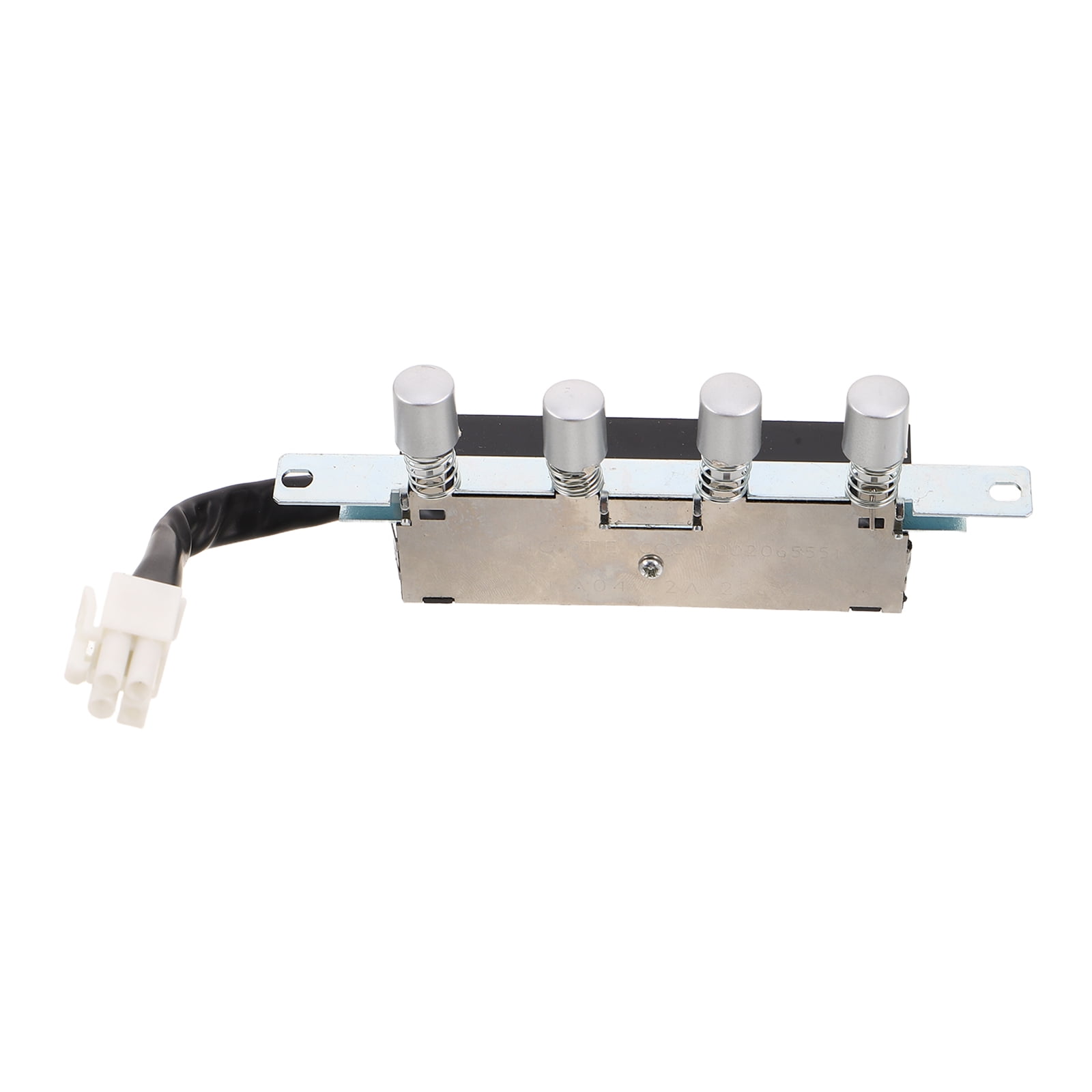 BEADCEST Plated Silver Kitchen Hood Switch Iron Plastic for Range Hood Fan Control