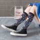 thumbnail image 5 of Balery Cartoon Dinosaur Scooter Sport Blue Calcetines novedosos Calcetines deportivos Calcetines hasta la rodilla Calcetines de algodón Calcetines originales y geniales, 5 of 6