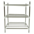 thumbnail image 1 of CIMAXIC Stainless Steel and Plastic Multi-function Tray for Home Use Silver Color Lightweight Durable 14,18.9"X16.54"X13.98", 1 of 5