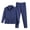 O-912 Navy, variant on Gray PJ Set for Man Winter Fall Match Padded Warm Thick Straight Leg Basic Long Leg Tops T Shirts Pants Pajama PJ Sets Mens 2026 Clothes Y2K 5XL