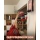 thumbnail image 5 of Aro de baloncesto de interior para niños - Aro de baloncesto profesional para colocar sobre la puerta, nuevo aro mejorado (2026) con tablero antiimpacto, marcador y 4 pelotas de baloncesto para niños, 5 of 7