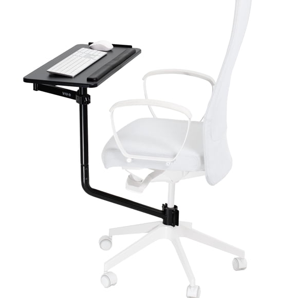 VIVO Plateau de Plateforme Réglable pour Clavier et Souris d'Ordinateur, Tiroir Ergonomique de 34 x 10 Pouces à Monter sous la Table et le Bureau, Étagère sous le Bureau, Noir, MOUNT-KB36B