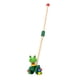 thumbnail image 5 of Empuje de madera para caminar, juguetes para bebés Juguetes de aprendizaje, Juguete para animales para caminar para niños de 1 año Rana, 5 of 9