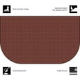 thumbnail image 3 of Mainstays Comfort Mate D Anti-fatigue Kitchen Mat, Burgundy, 1.5' x 2.5', 3 of 5