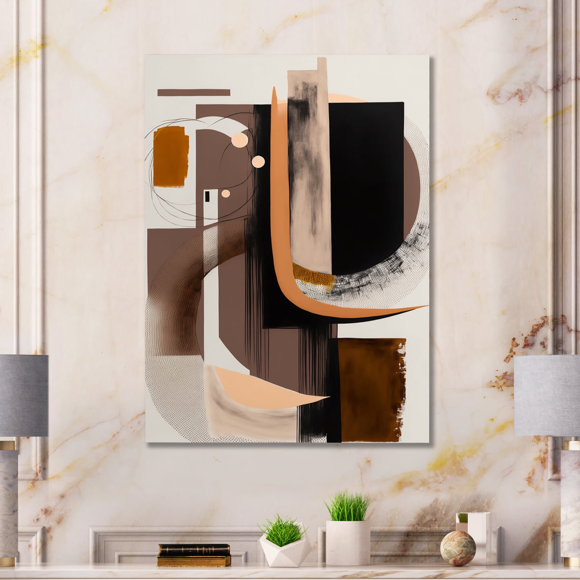 Designart Modern Watercolor Art Canvas Wall Art