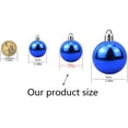 thumbnail image 3 of Bola de Navidad - Azul Real Xemadio WMZL-2248-11, 3 of 6