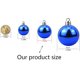 thumbnail image 3 of Bola de Navidad - Azul Real Adepaton WMZL-2248-11, 3 of 6
