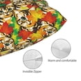 thumbnail image 5 of Salouo Kittens With Maple Leaves Pattern Pillow Cases,1PC Pillow Covers with Envelope Closure Decorative Pillow Case for Bed Couch,Pillows Not Included-16"x24", 5 of 6
