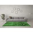 thumbnail image 3 of Ahgly Company Indoor Rectangle Oriental Green Industrial Area Rugs, 2' x 5', 3 of 4