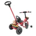 thumbnail image 5 of Toddler Tricycle Kids Trike with Basket Removable Pedals and Bell Bike for Toddler Gift Toys, 5 of 8