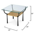thumbnail image 2 of Jamie Young Co Renzo Iron Metal Side Table in Brown, 2 of 6
