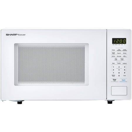 Sharp ZSMC1131CW 1.1 Cu. Ft. Microwave, White (Best 1.1 Cu Ft Microwave)