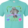 thumbnail image 4 of Inktastic Cocoa Beach Florida Cute Swimming Manatee T-Shirt, 4 of 5