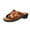 Brown, variant on Abcnature Women Sandals Clearance 2023! Women's Platform Wedge Sandals with Arch Support Round Toe Thick Heeled Shoes Beach Sandals Non-Slip Causal Slippers Summer Athletic Outdoor Beach Sandals