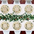 thumbnail image 7 of Ryvnso Bee Honey and Daisy Flowers Round Plate Mats Dining Table Placemat Set of 4 for Holiday Decoration, 7 of 7