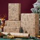 thumbnail image 3 of Rollo de papel para envolver Navidad Ulmasinn Vintage Brown Kraft, 3 of 8