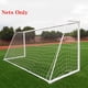 thumbnail image 2 of Red de portería de fútbol de 8 x 6 pies para partidos y entrenamientos de fútbol: equipo deportivo duradero, 2 of 5