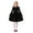 Black, variant on Huowey Infants Girls Dress Ruffled Long Sleeve Casual Autumn Party Dress Holiday Dailywear, 5-6 Years
