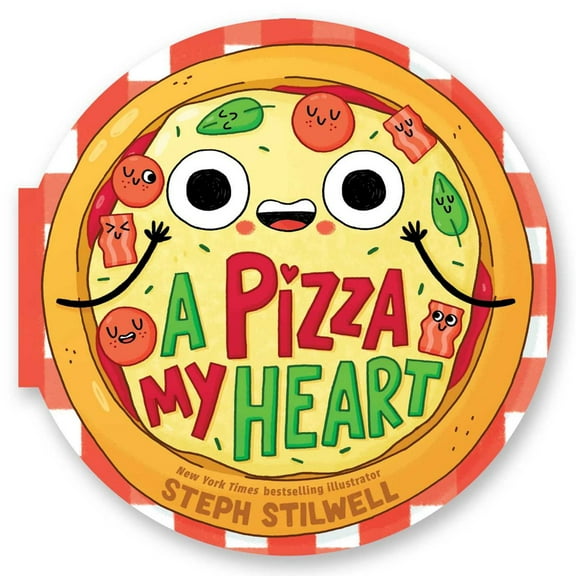 A Pizza My Heart (a Shaped Novelty Board Book for Toddlers) (Board Book)