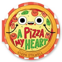 A Pizza My Heart (a Shaped Novelty Board Book for Toddlers) (Board Book)