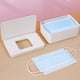 thumbnail image 5 of Estuche de almacenamiento,Caja de almacenamiento de mascarilla desechable Funda abatible a prueba de Tomshoo  Gris, 5 of 7